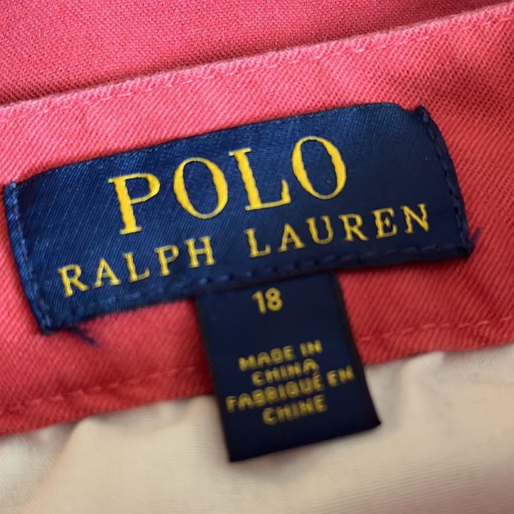 Polo Ralph Lauren youth size 18 pants